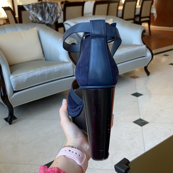 Hermès Ibiza Wedge in Marine Indigo - Picture 3 of 6